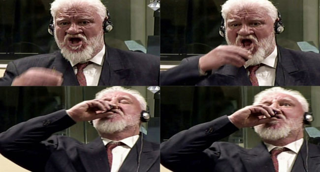 War Crimes Court To Hold Independent Probe Into Praljak Death