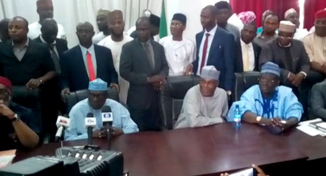 More members may follow Atiku out of APC - Timi Frank More members may follow Atiku out of APC - Timi Frank