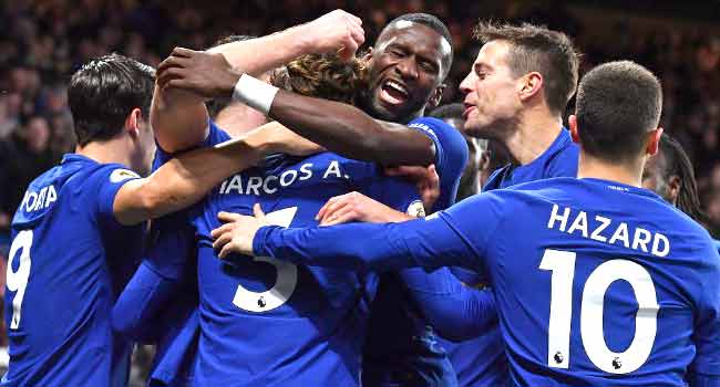 Chelsea Close On United After Brighton Win