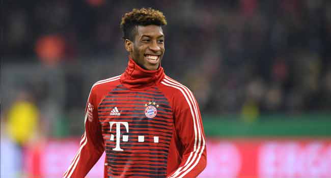 Coman Extends Bayern Contract To 2023