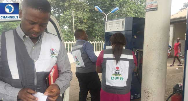 Photos Of Filling Stations Sealed By DPR