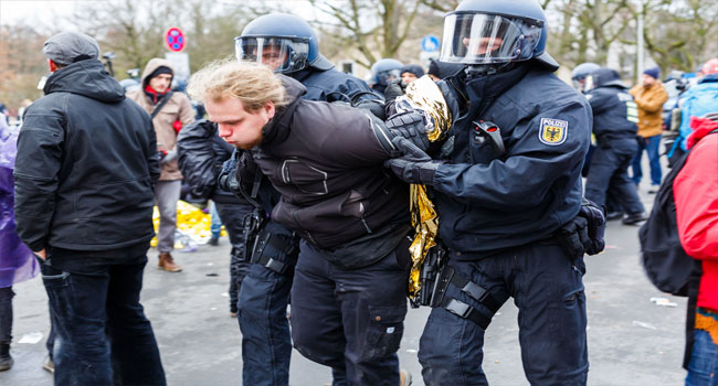 German Far-Right Meets To Pick New Leaders Amid Pro-Refugee Protests