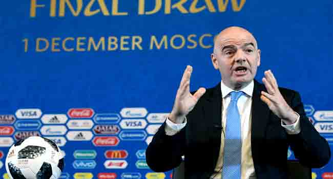 FIFA Only Recognises Pinnick As NFF President â€“ Infantino