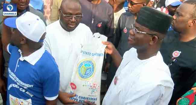 Kogi Gov Unveils, Distributes Confluence Rice To Celebrate Yuletide