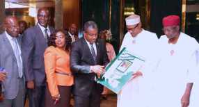 President Buhari Receives MDCAN Members