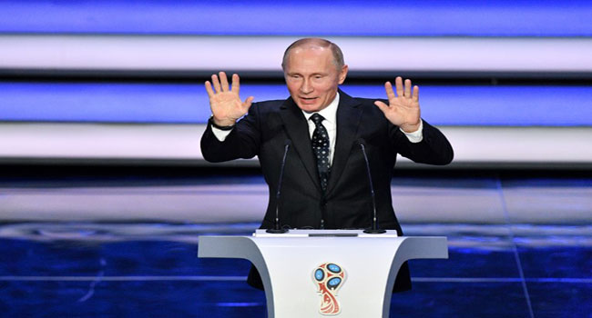 Putin Opens 2018 World Cup Draw Ceremony In Moscow