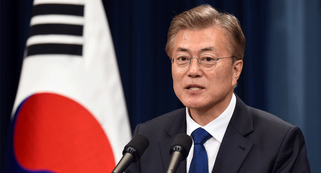 South Korea’s President, Moon Urges ‘Stern Punishment’ For Women Abusers