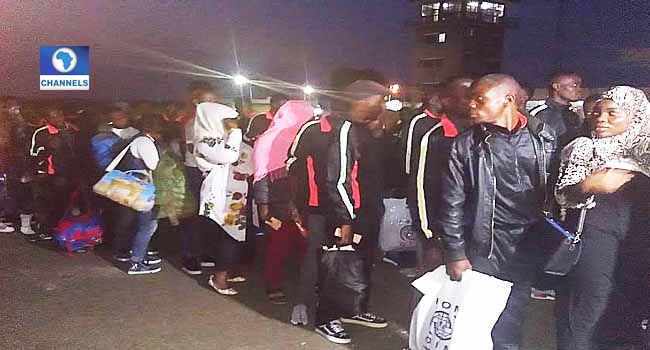 Another 164 Nigerians Return From Libya