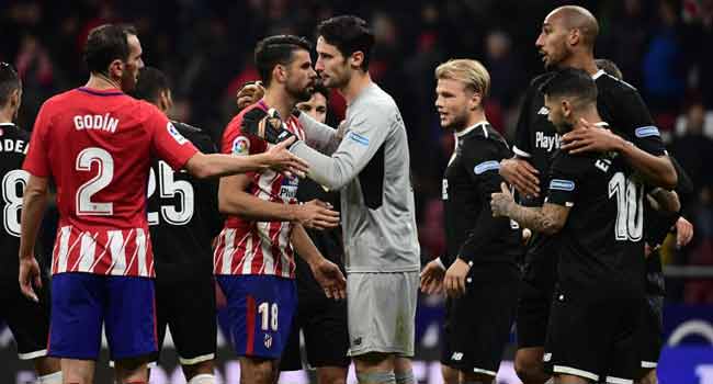 Costa Strike Not Enough As Sevilla Down Atletico