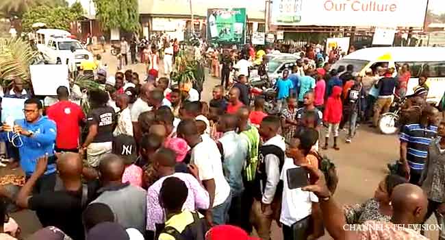 Army Intervenes As Youths Protest Against Arrest Of Suspected Cattle Rustlers