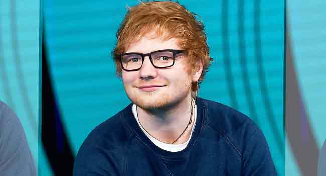 Ed Sheeran Showcases Debut Collection Of Jackson Pollock-Esque Art