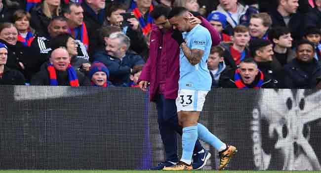Manchester City To Lose Gabriel Jesus For Six Weeks