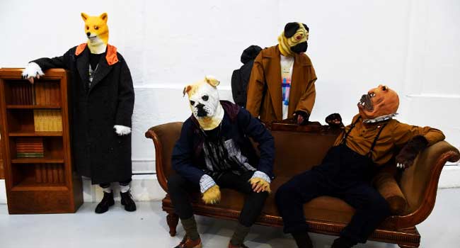 Men Dress As Dogs, Pigs In Paris Catwalk Shows