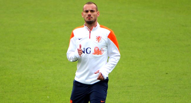 Sneijder To Join Qatar Club Al Gharafa