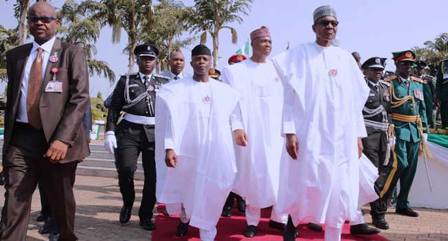 Buhari, Osinbajo Pay Tribute To Fallen Heroes