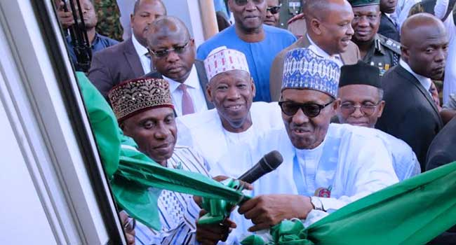 Buhari Commissions Additional Locomotives, Coaches In Kaduna