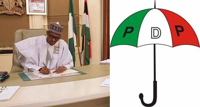 Buhari’s New Year Message Depressing, Full Of False Claims, Says PDP