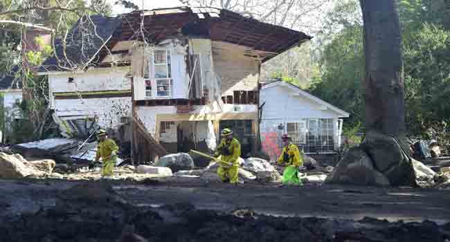 Death Toll From California Mudslides Rises To 18