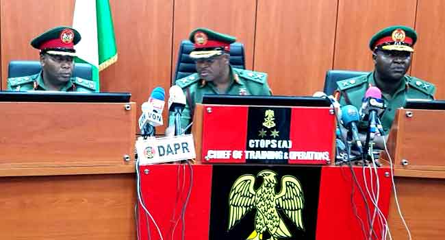 Insurgency: Nigerian Army To Launch Operation Last Hold