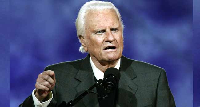 U.S. Evangelist, Billy Graham, Dies At 99