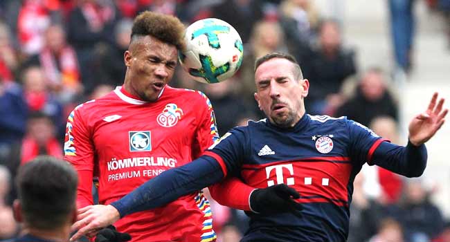 Ribery Scores Rare Bundesliga Goal As Bayern March On