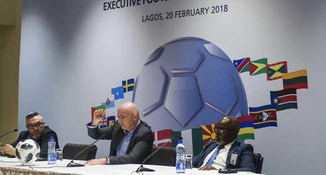 Infantino Insists Russia Is Ready To Host World Cup