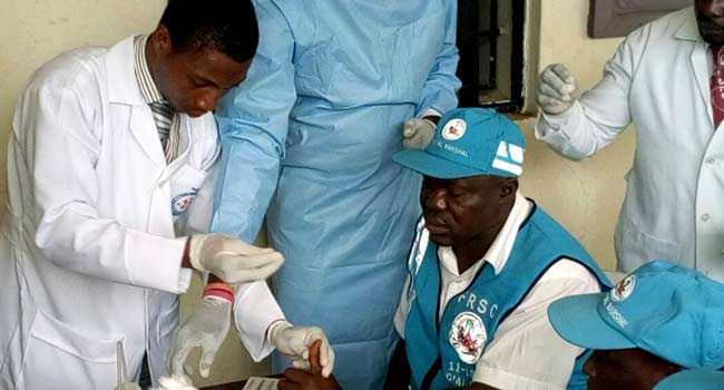 Road Safety Officials Donate Blood To Accident Victims In Osun