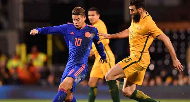 Australia Draw Colombia In Pre-World Cup Friendly