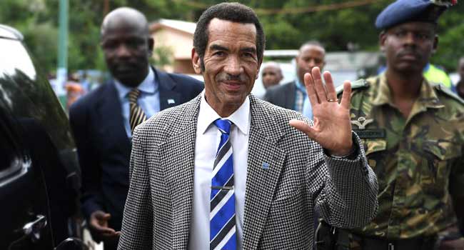 Ian Khama Steps Down As Botswana's President