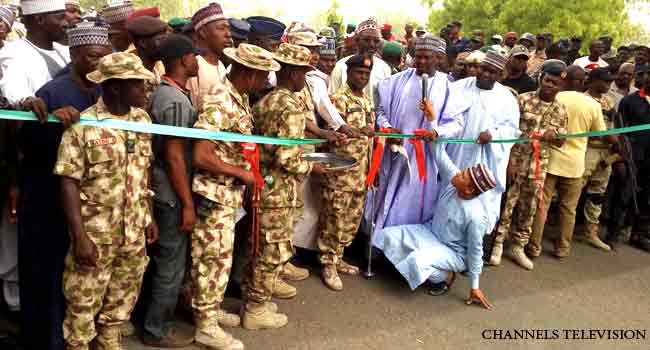 Military Reopens Maiduguri-Bama-Banki Road