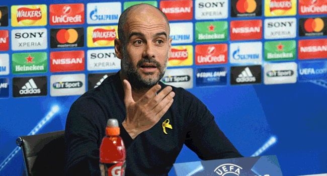 Guardiola Tells Manchester City To Focus On Points Record