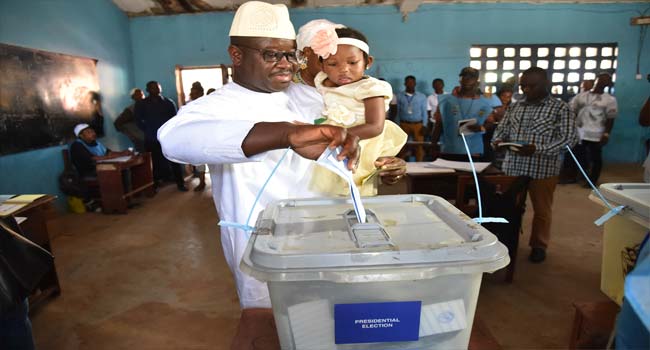 Voting In Progress As Sierra Leoneans Elect New President