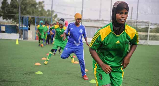 Women Defy Strict Rules To Play Football In Somalia