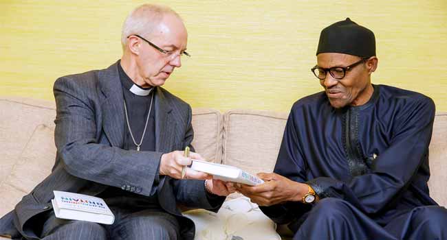 Herdsmen-Farmers Crisis Is ‘Older Than Us,’ Buhari Tells Archbishop Of Canterbury