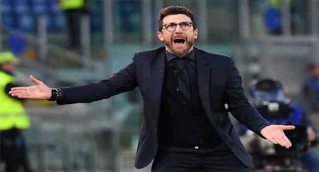 Roma Coach Di Francesco Hoping For Barcelona 'Miracle' – Channels Television Roma Coach Di Francesco Hoping For Barcelona 'Miracle' – Channels Television