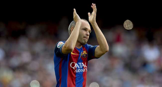 Chinese Club Denies Move For Barca's Iniesta