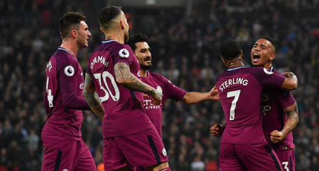 Slick Man City On Brink Of Title After Sinking Spurs