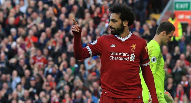 Salah Hits 40 Goals As Liverpool Beat Bournemouth