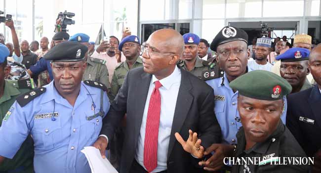 Senator Omo-Agege Resumes Plenary