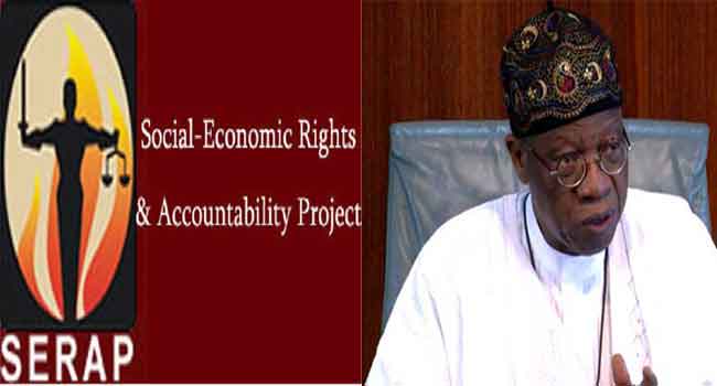 SERAP Asks FG To Withdraw ‘Selective’ Looters List