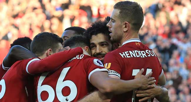 Salah Hits 40 Goals As Liverpool Beat Bournemouth