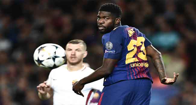 Umtiti To Return To Barcelona For Treatment