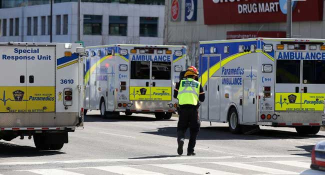 Several Feared Dead As Van Runs Over Toronto Pedestrians