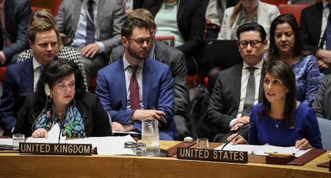 UN Security Council Meets On Syria Strikes