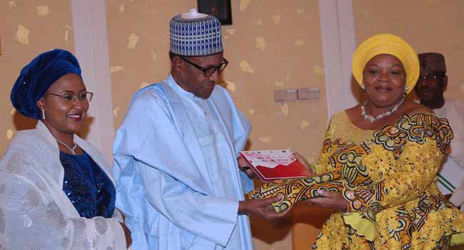 Buhari meets govs wives 2 President Buhari Receives Wives Of State Governors • Channels Television