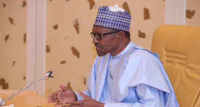 Buhari speaks President Buhari Receives Wives Of State Governors • Channels Television