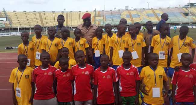 Dalung Borno Sports Minister’s Visit To Channels Kids Cup In Pictures • Channels Television