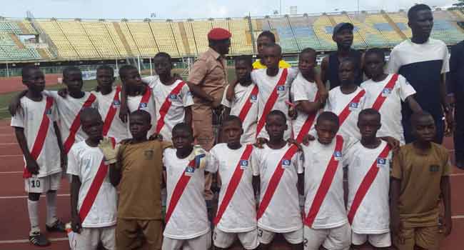 Dalung Oke Ifako Sports Minister’s Visit To Channels Kids Cup In Pictures • Channels Television