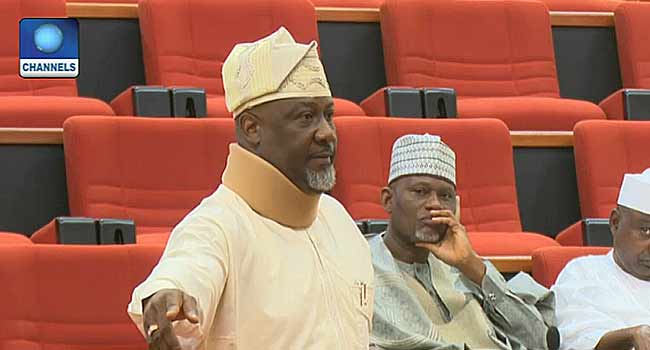 Dino Melaye Resumes Plenary, Opts To Sit With PDP Members