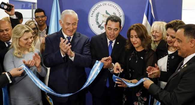 Guatemala Opens Israel Embassy In Jerusalem After U.S.